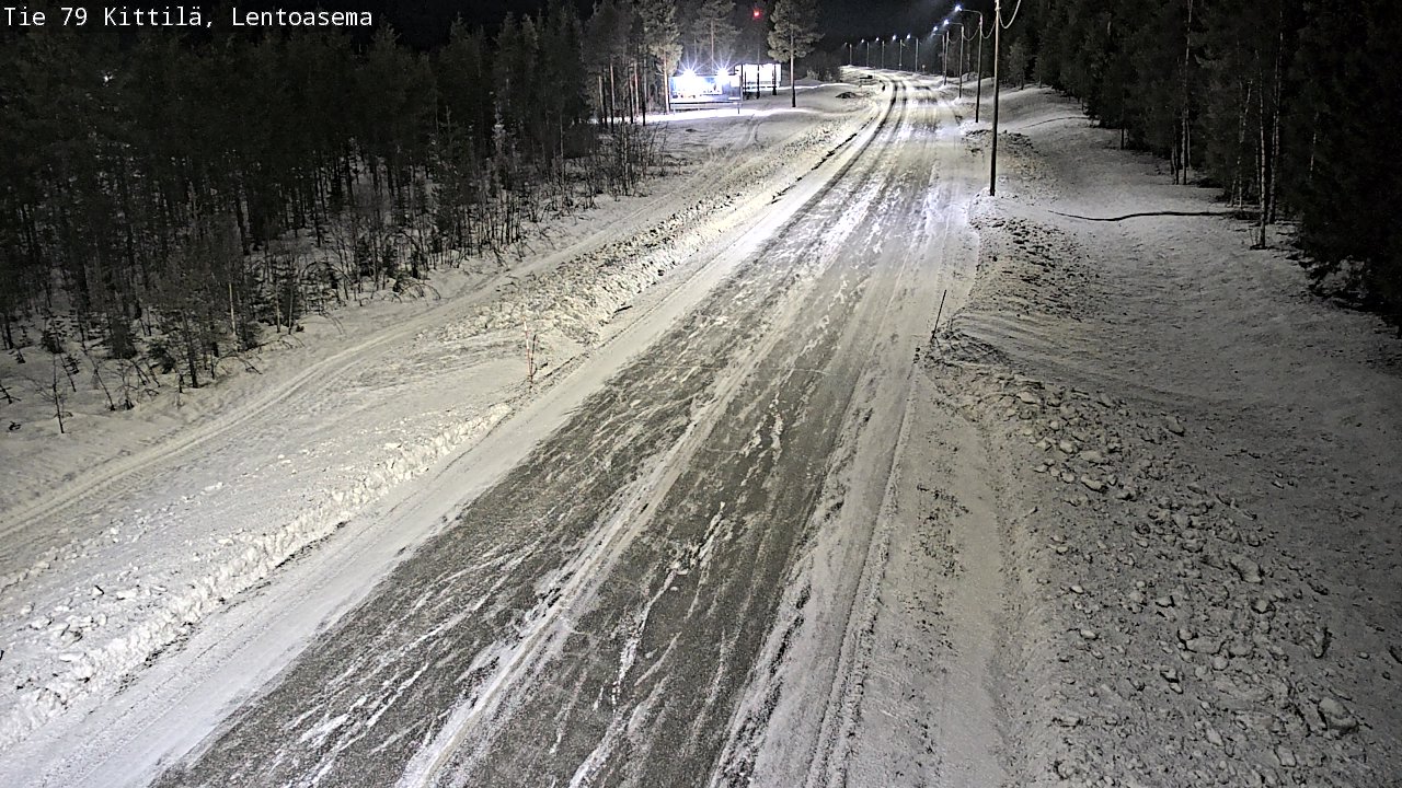 Kelikamerat Kuva Tie 79 Kittilä, Lentoasema, Kittilä, Lappi