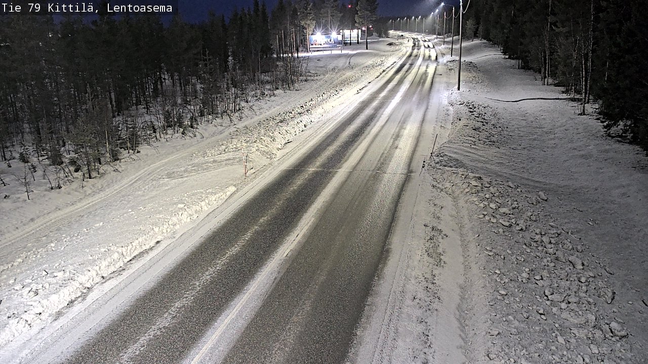 Kelikamerat Kuva Tie 79 Kittilä, Lentoasema, Kittilä, Lappi
