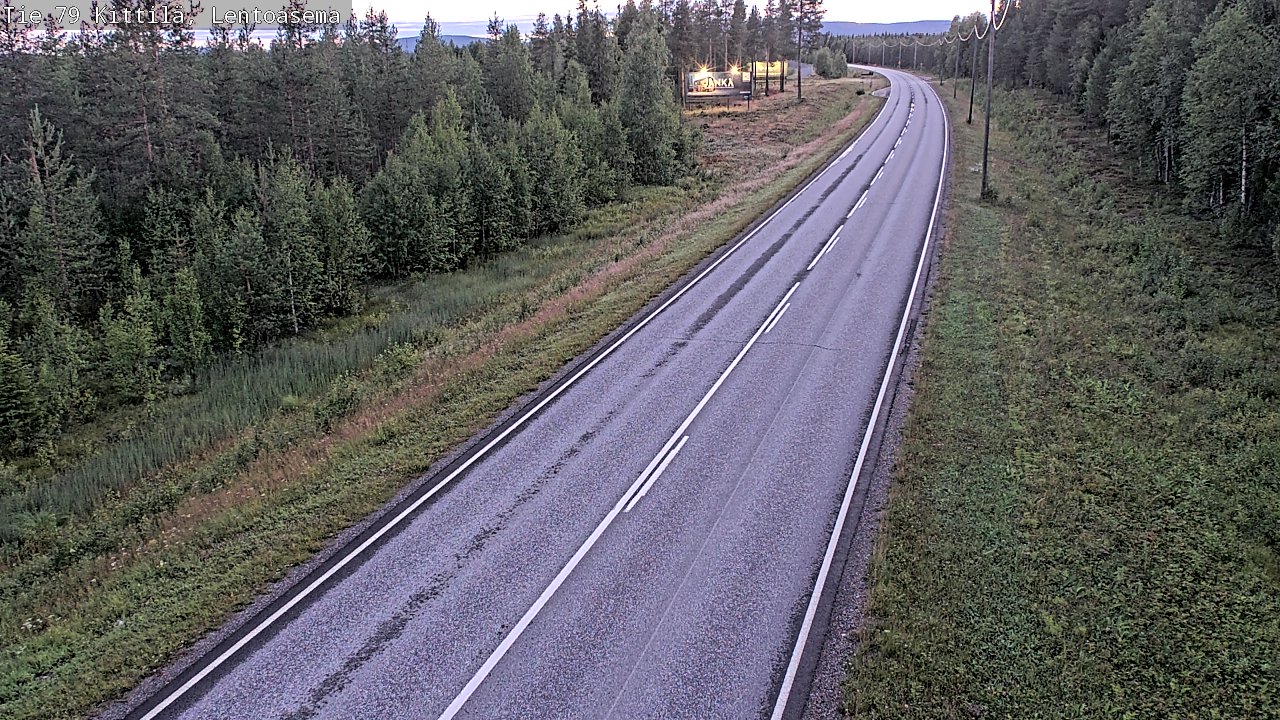 Kelikamerat Kuva Tie 79 Kittilä, Lentoasema, Kittilä, Lappi