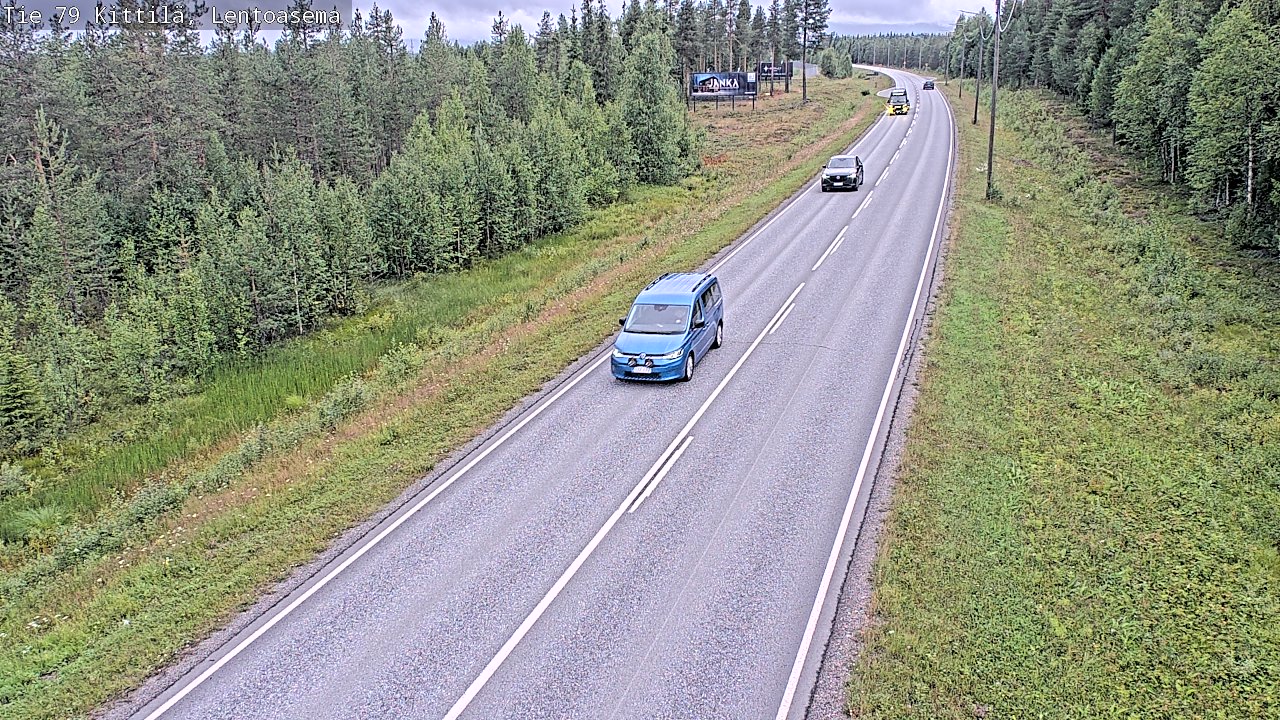 Kelikamerat Kuva Tie 79 Kittilä, Lentoasema, Kittilä, Lappi