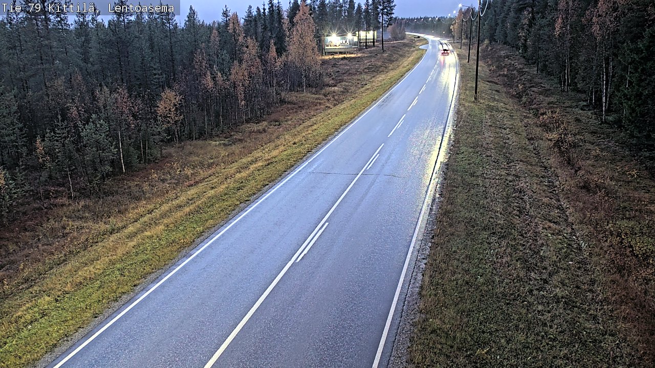 Kelikamerat Kuva Tie 79 Kittilä, Lentoasema, Kittilä, Lappi