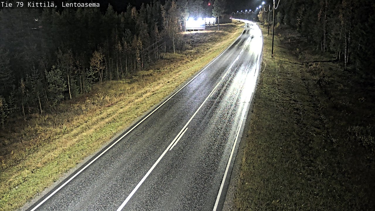 Kelikamerat Kuva Tie 79 Kittilä, Lentoasema, Kittilä, Lappi