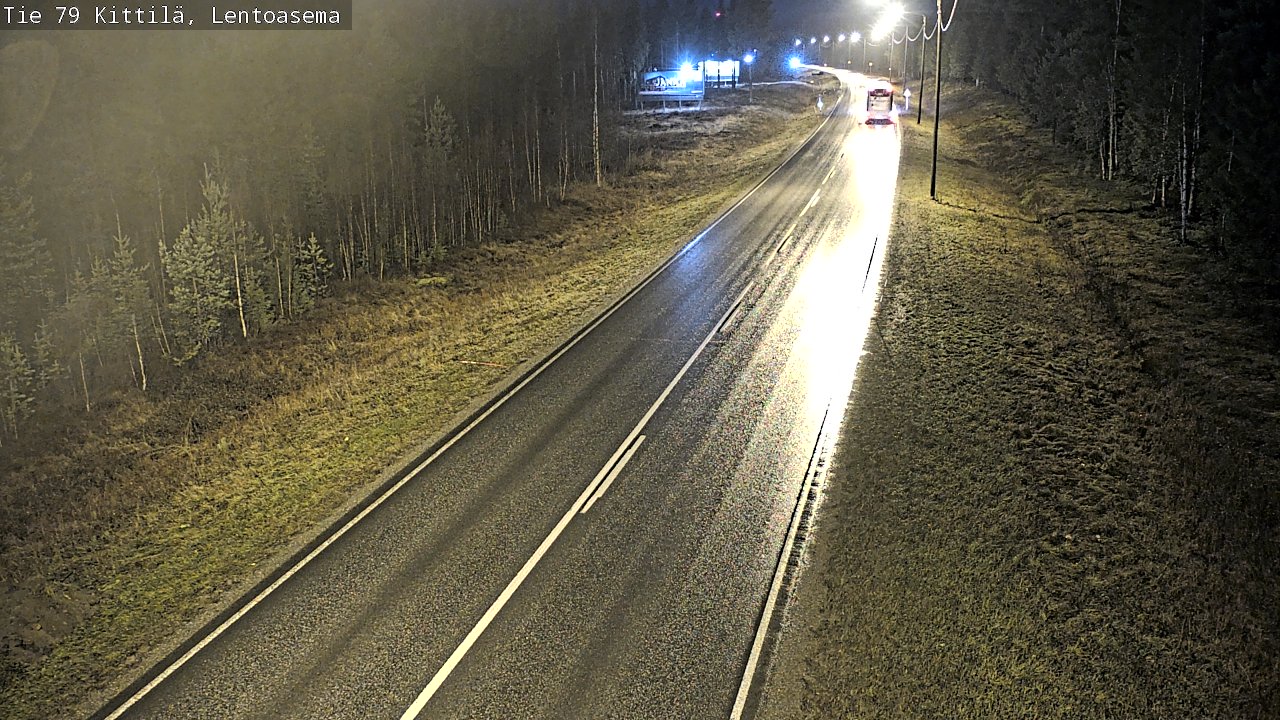 Kelikamerat Kuva Tie 79 Kittilä, Lentoasema, Kittilä, Lappi