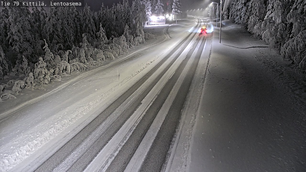 Kelikamerat Kuva Tie 79 Kittilä, Lentoasema, Kittilä, Lappi