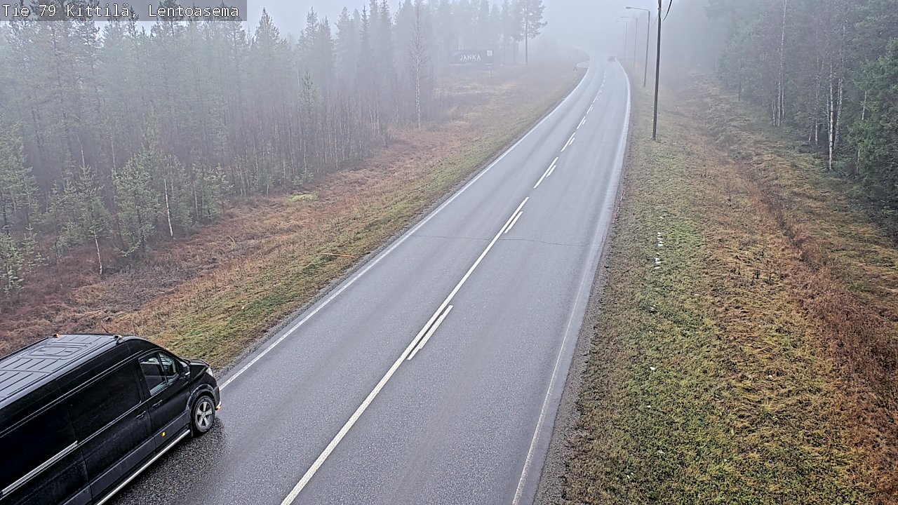 Kelikamerat Kuva Tie 79 Kittilä, Lentoasema, Kittilä, Lappi