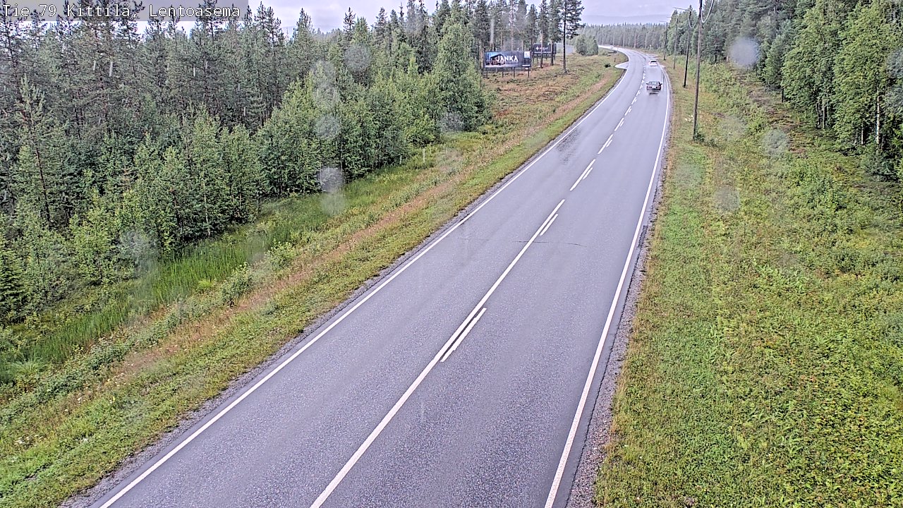 Kelikamerat Kuva Tie 79 Kittilä, Lentoasema, Kittilä, Lappi