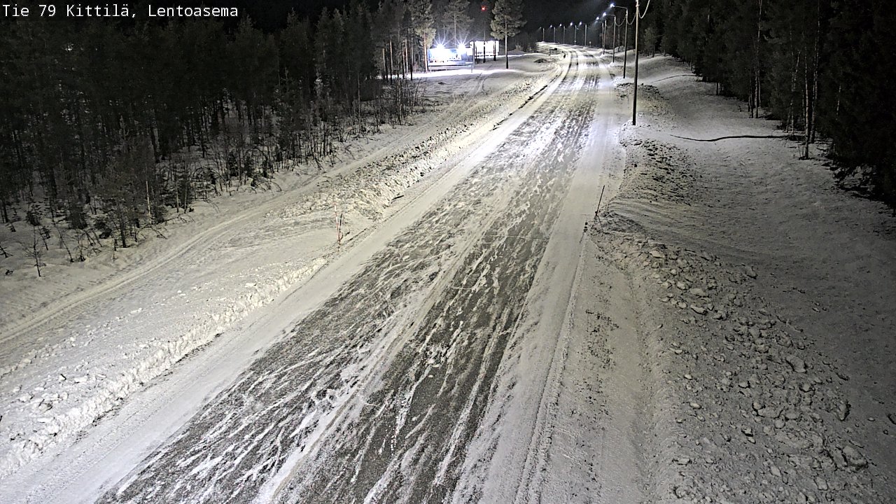 Kelikamerat Kuva Tie 79 Kittilä, Lentoasema, Kittilä, Lappi