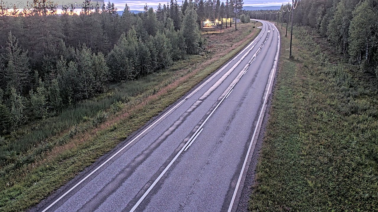 Kelikamerat Kuva Tie 79 Kittilä, Lentoasema, Kittilä, Lappi