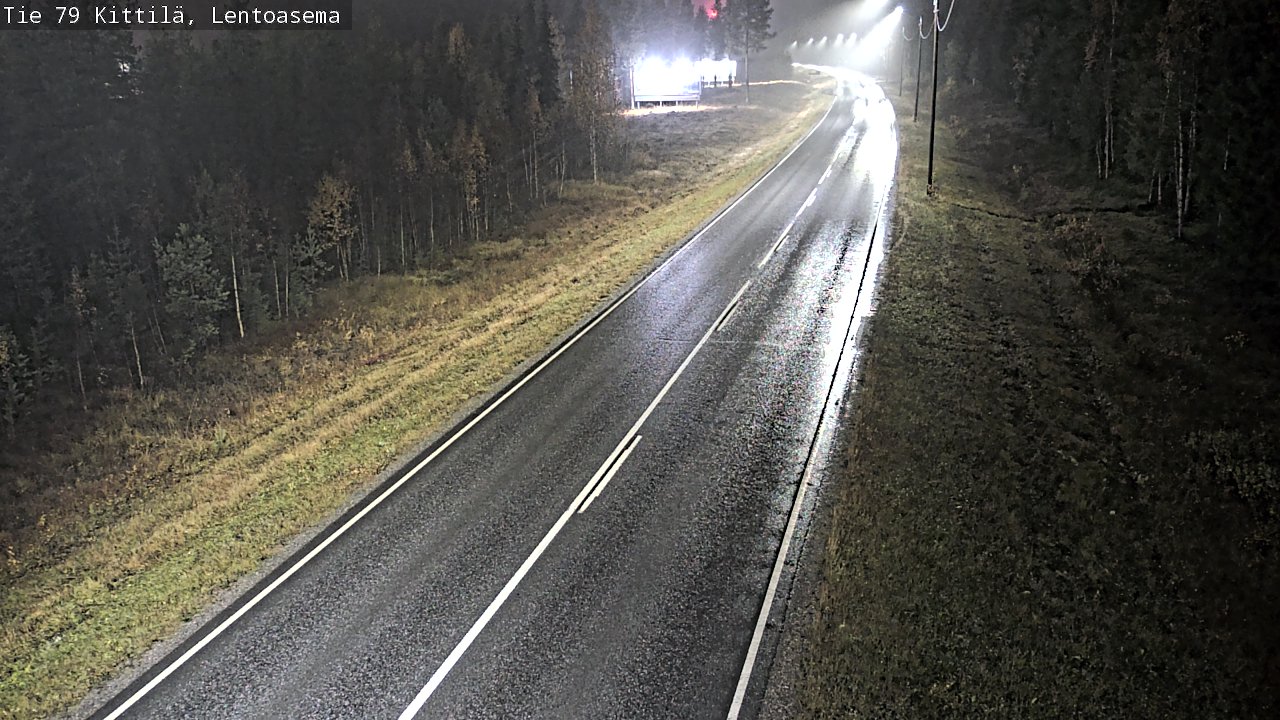 Kelikamerat Kuva Tie 79 Kittilä, Lentoasema, Kittilä, Lappi