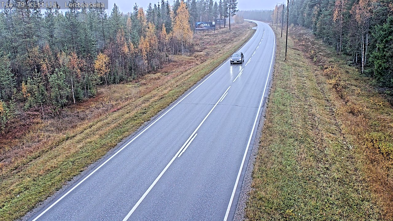 Kelikamerat Kuva Tie 79 Kittilä, Lentoasema, Kittilä, Lappi