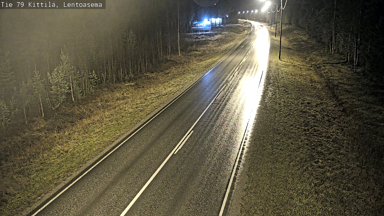 Kelikamerat Kuva Tie 79 Kittilä, Lentoasema, Kittilä, Lappi