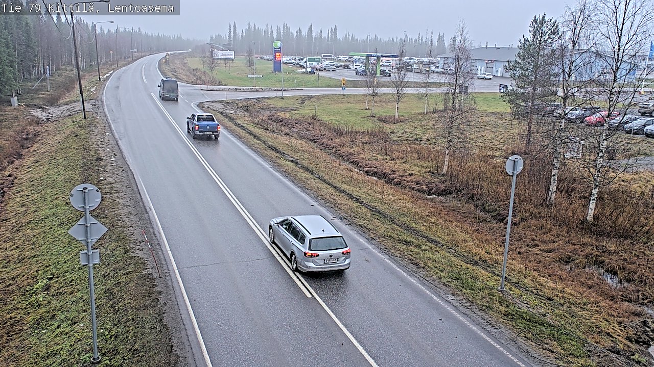 Kelikamerat Kuva Tie 79 Kittilä, Lentoasema, Kittilä, Lappi