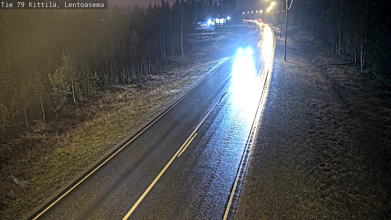 Kelikamerat Kuva Tie 79 Kittilä, Lentoasema, Kittilä, Lappi