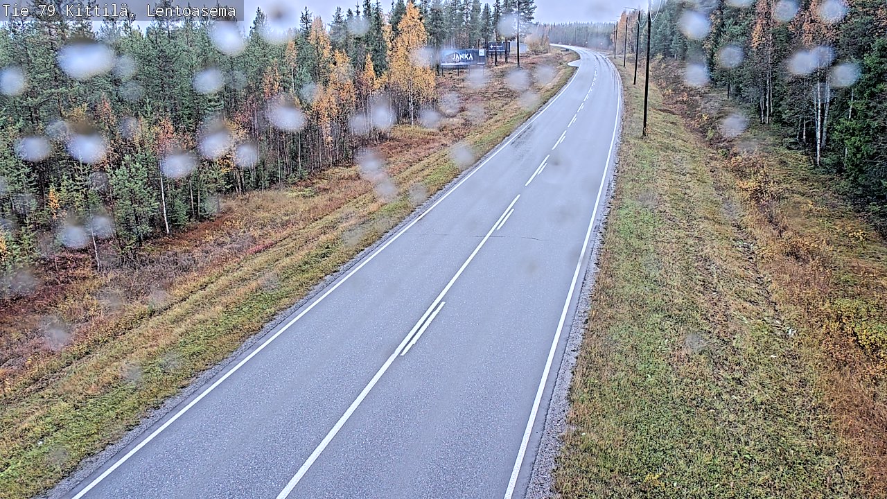 Kelikamerat Kuva Tie 79 Kittilä, Lentoasema, Kittilä, Lappi