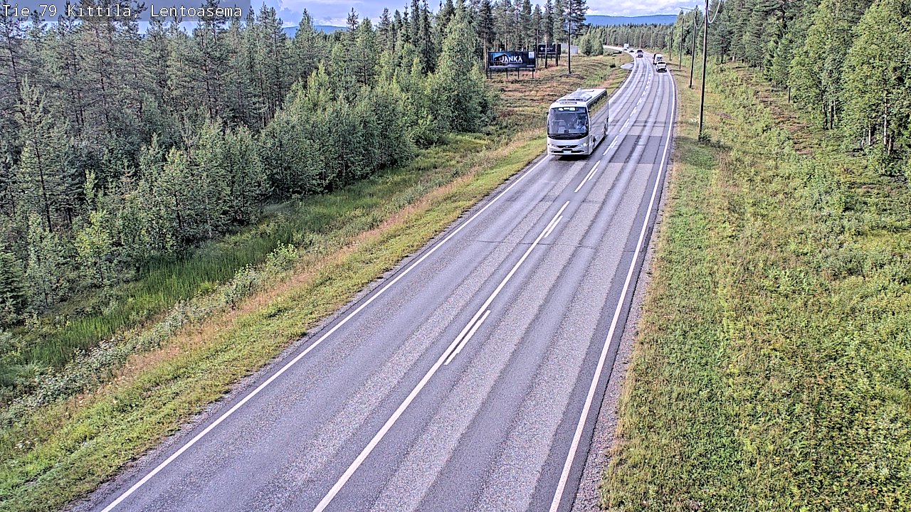 Kelikamerat Kuva Tie 79 Kittilä, Lentoasema, Kittilä, Lappi