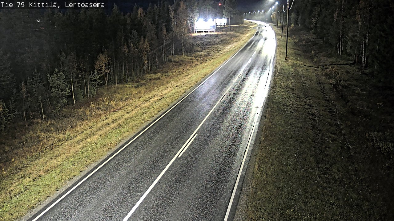 Kelikamerat Kuva Tie 79 Kittilä, Lentoasema, Kittilä, Lappi
