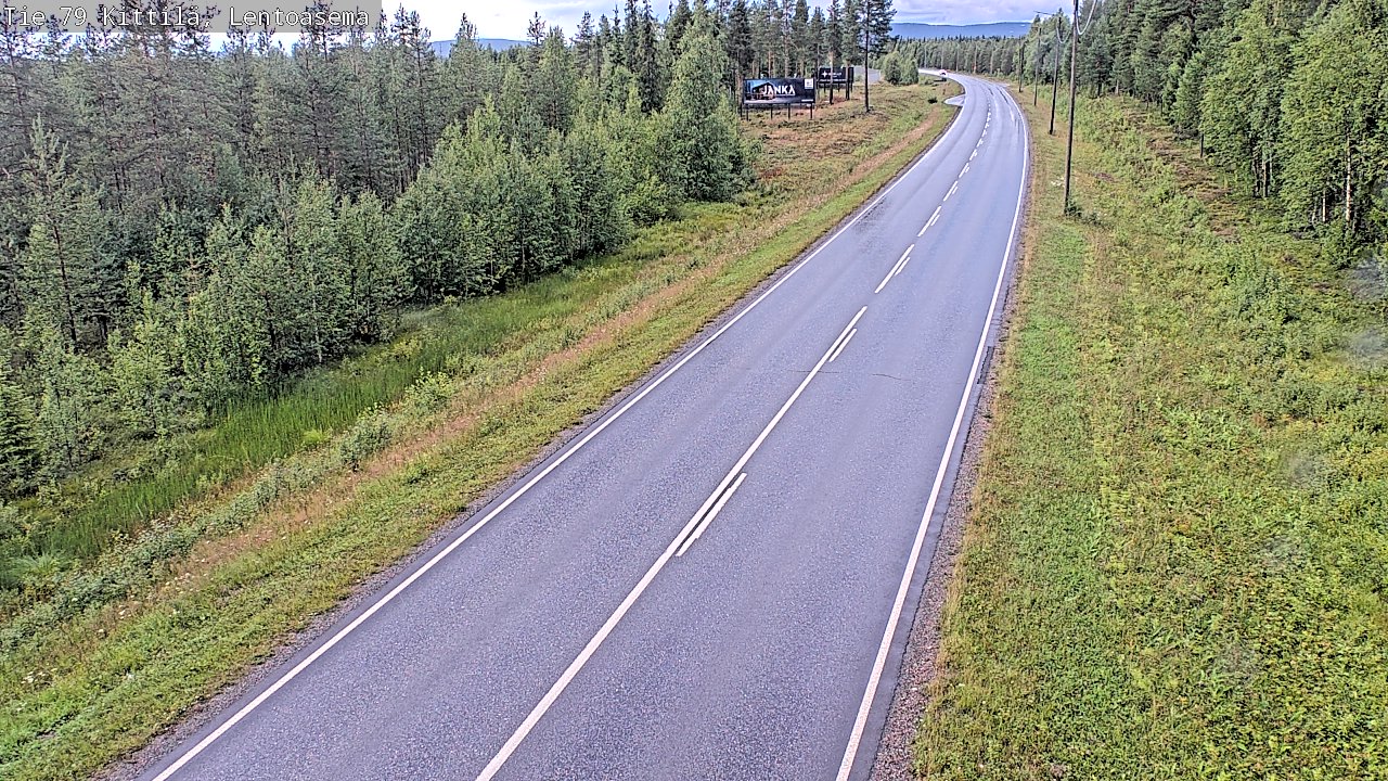 Kelikamerat Kuva Tie 79 Kittilä, Lentoasema, Kittilä, Lappi
