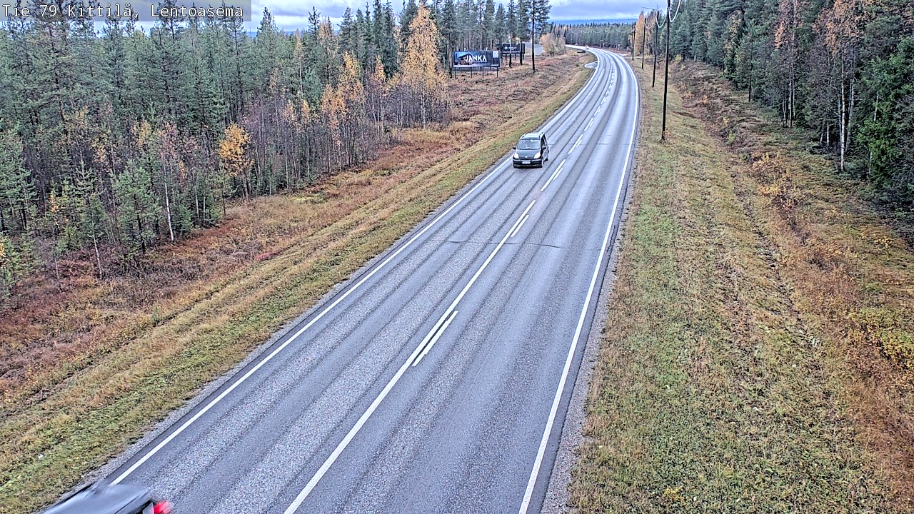 Weather Camera Image Road 79 Kittilä, Lentoasema, Kittilä, Lappi