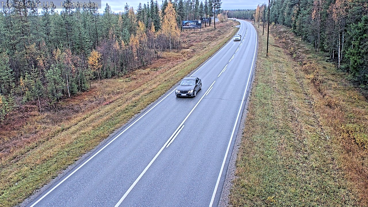 Weather Camera Image Road 79 Kittilä, Lentoasema, Kittilä, Lappi