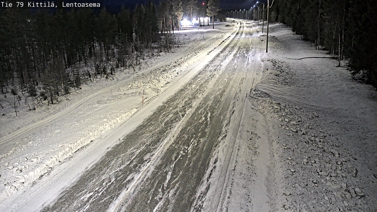 Kelikamerat Kuva Tie 79 Kittilä, Lentoasema, Kittilä, Lappi