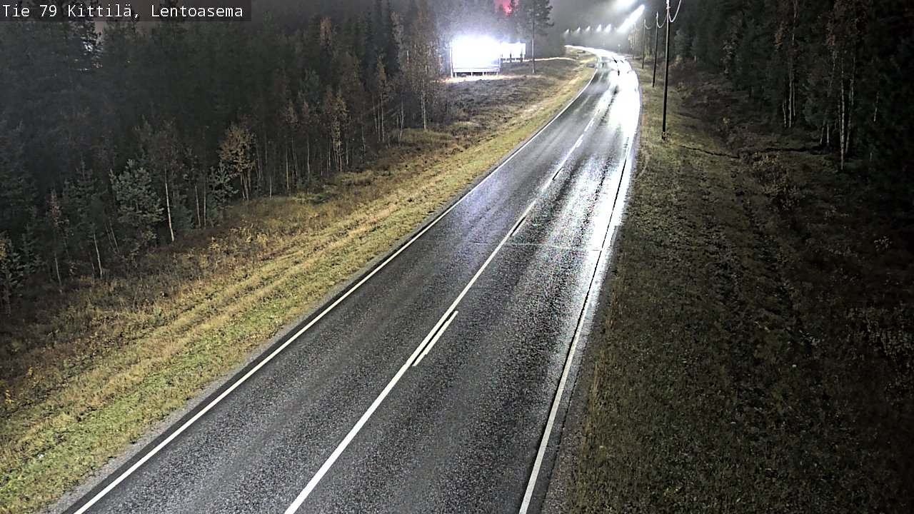 Kelikamerat Kuva Tie 79 Kittilä, Lentoasema, Kittilä, Lappi