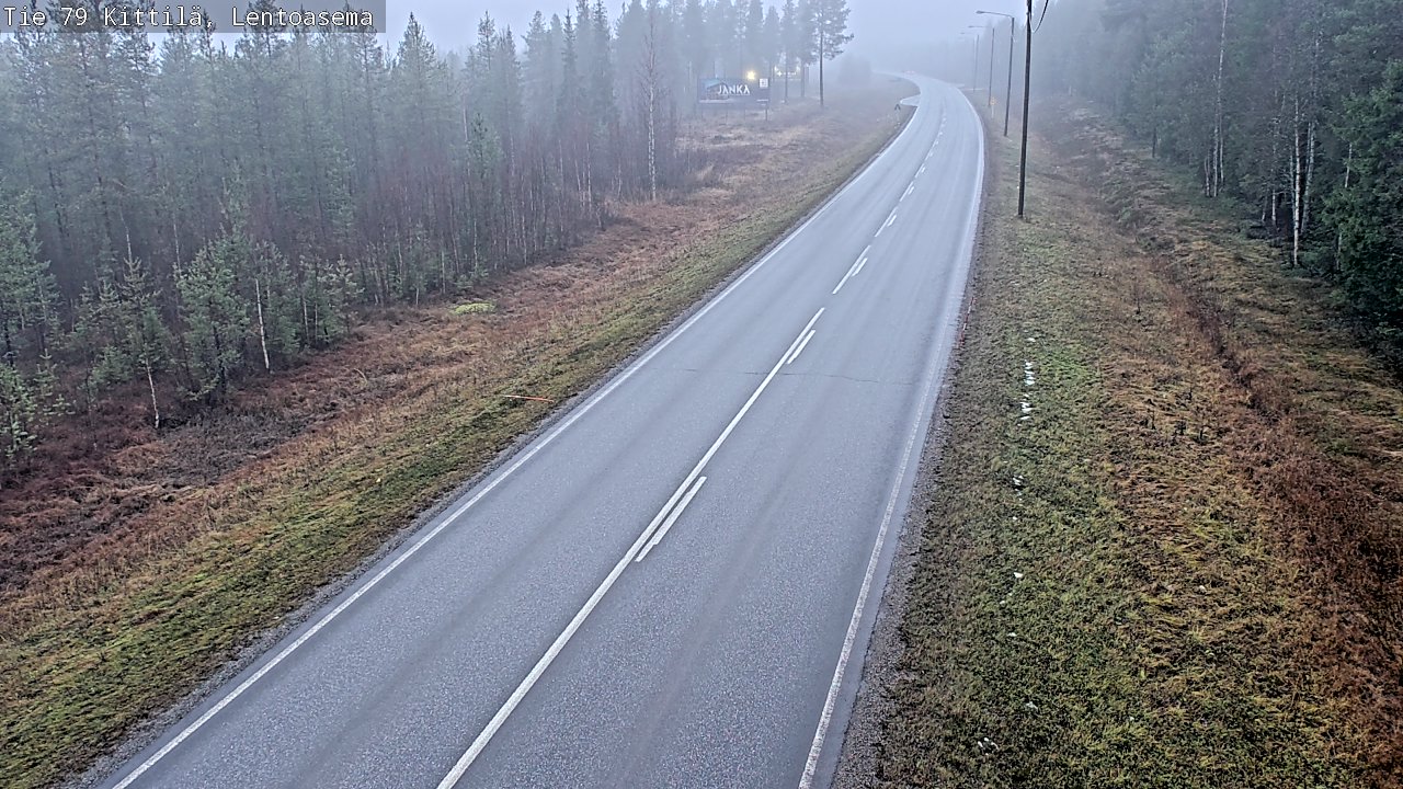 Kelikamerat Kuva Tie 79 Kittilä, Lentoasema, Kittilä, Lappi