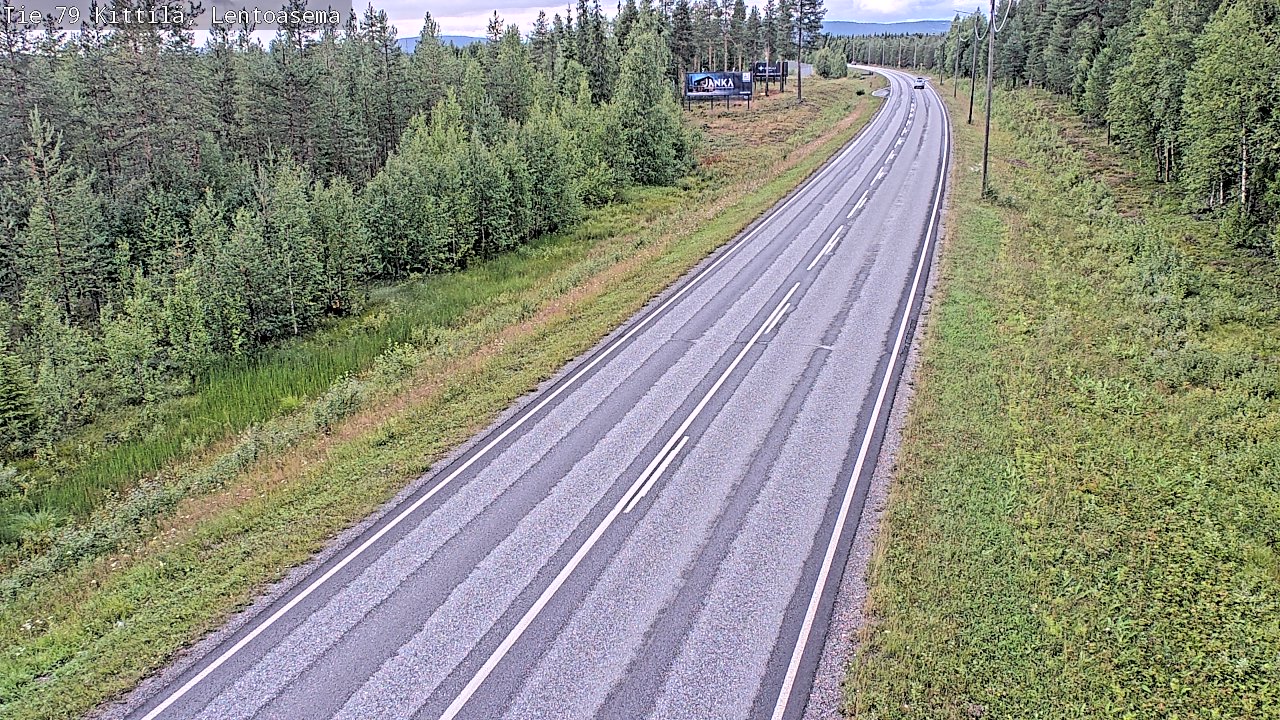 Kelikamerat Kuva Tie 79 Kittilä, Lentoasema, Kittilä, Lappi