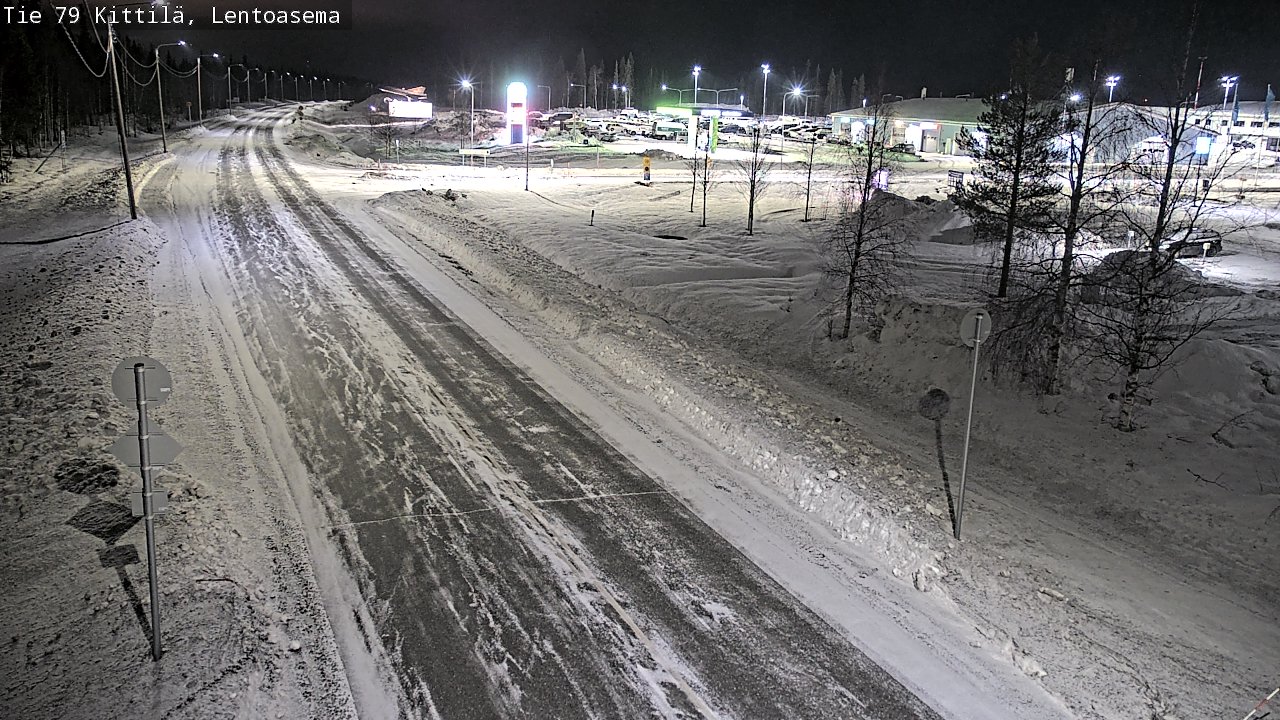 Kelikamerat Kuva Tie 79 Kittilä, Lentoasema, Kittilä, Lappi