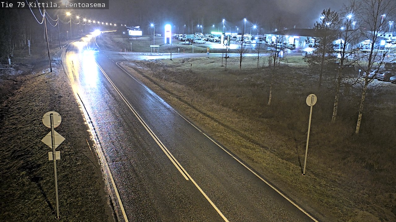 Kelikamerat Kuva Tie 79 Kittilä, Lentoasema, Kittilä, Lappi