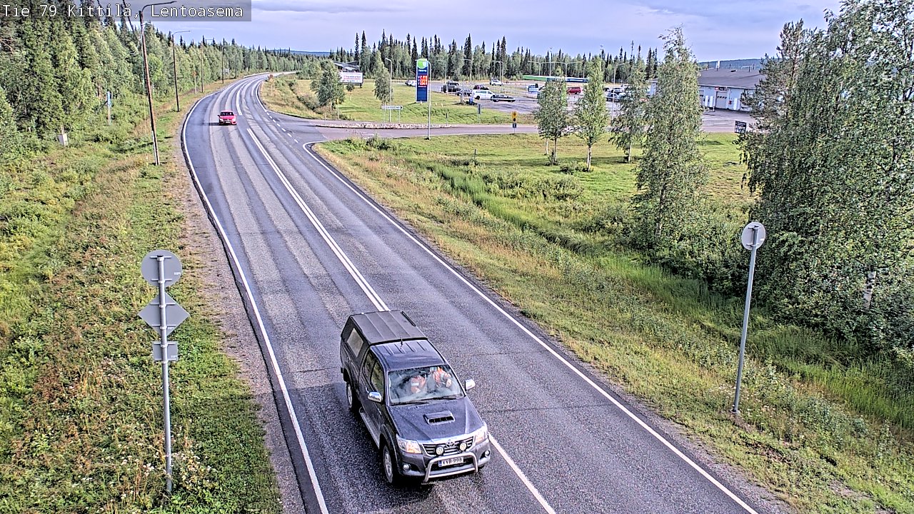 Kelikamerat Kuva Tie 79 Kittilä, Lentoasema, Kittilä, Lappi