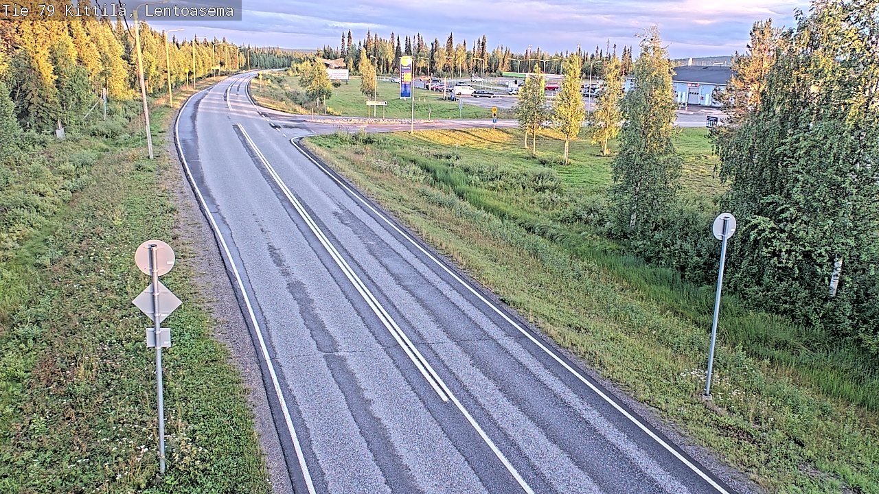 Kelikamerat Kuva Tie 79 Kittilä, Lentoasema, Kittilä, Lappi