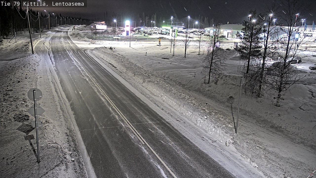 Kelikamerat Kuva Tie 79 Kittilä, Lentoasema, Kittilä, Lappi