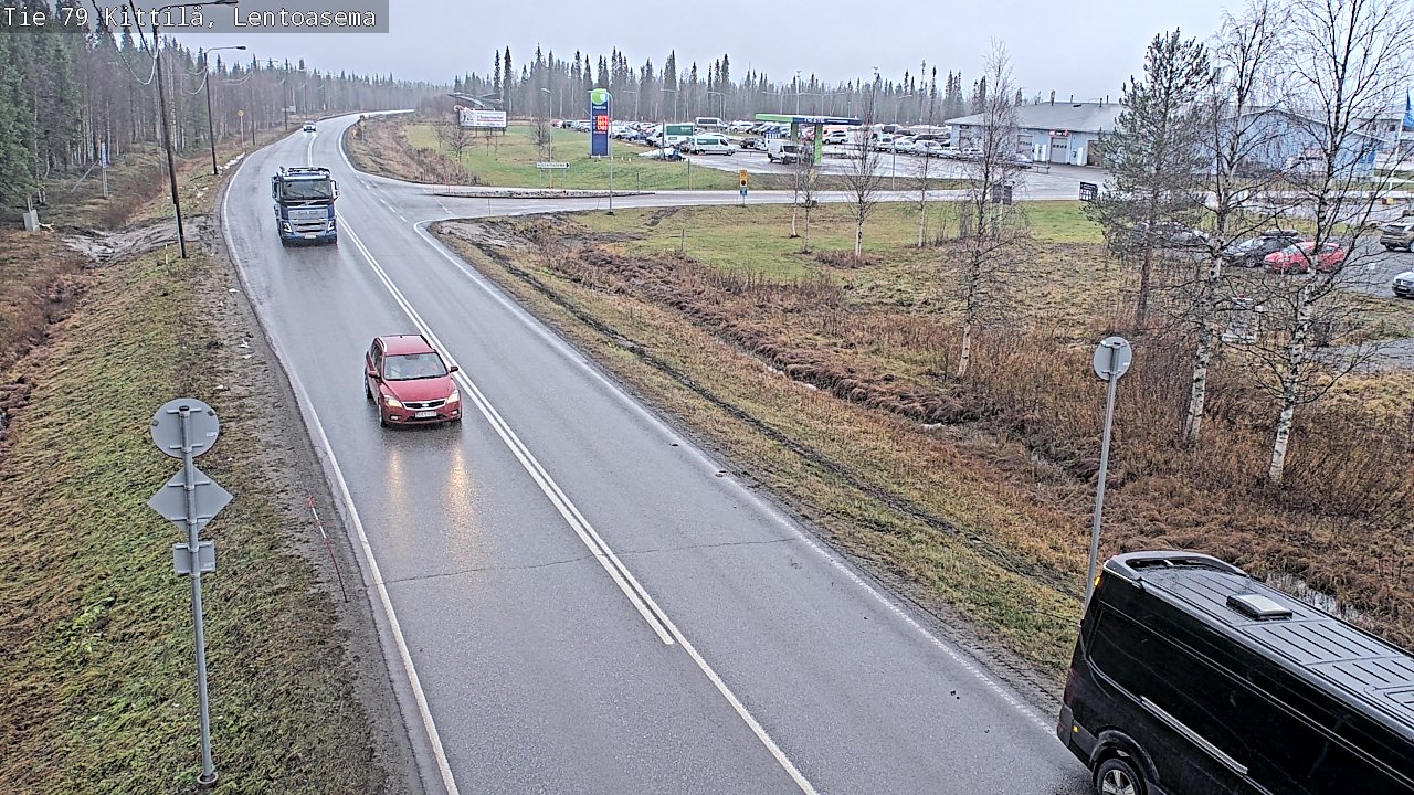 Kelikamerat Kuva Tie 79 Kittilä, Lentoasema, Kittilä, Lappi