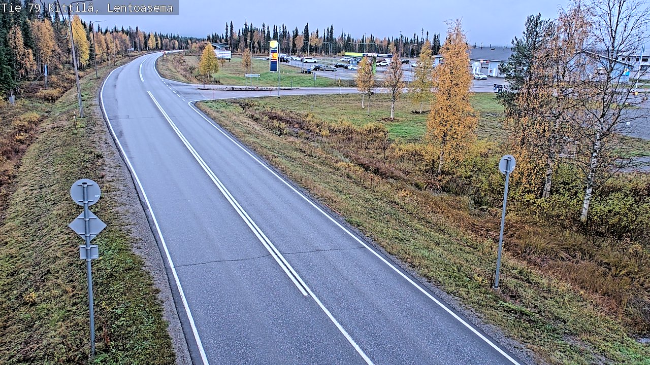 Kelikamerat Kuva Tie 79 Kittilä, Lentoasema, Kittilä, Lappi
