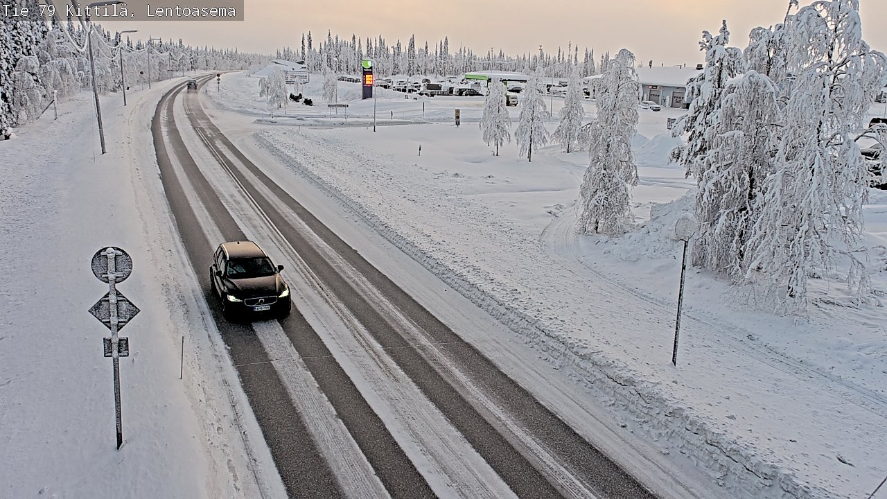Kelikamerat Kuva Tie 79 Kittilä, Lentoasema, Kittilä, Lappi