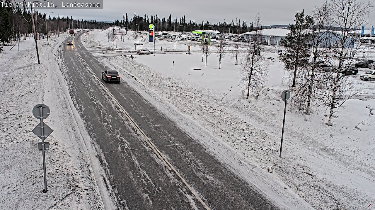 Kelikamerat Kuva Tie 79 Kittilä, Lentoasema, Kittilä, Lappi
