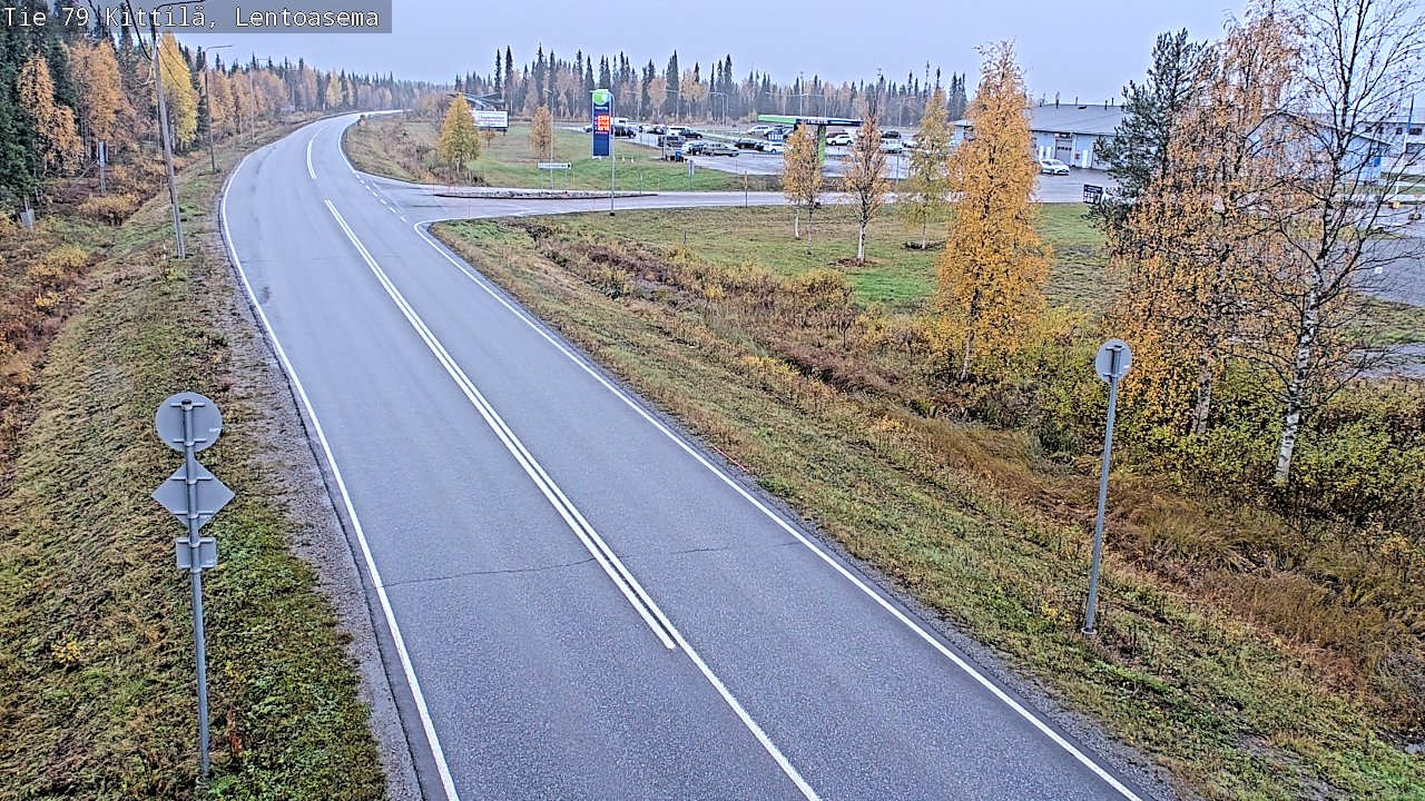 Kelikamerat Kuva Tie 79 Kittilä, Lentoasema, Kittilä, Lappi