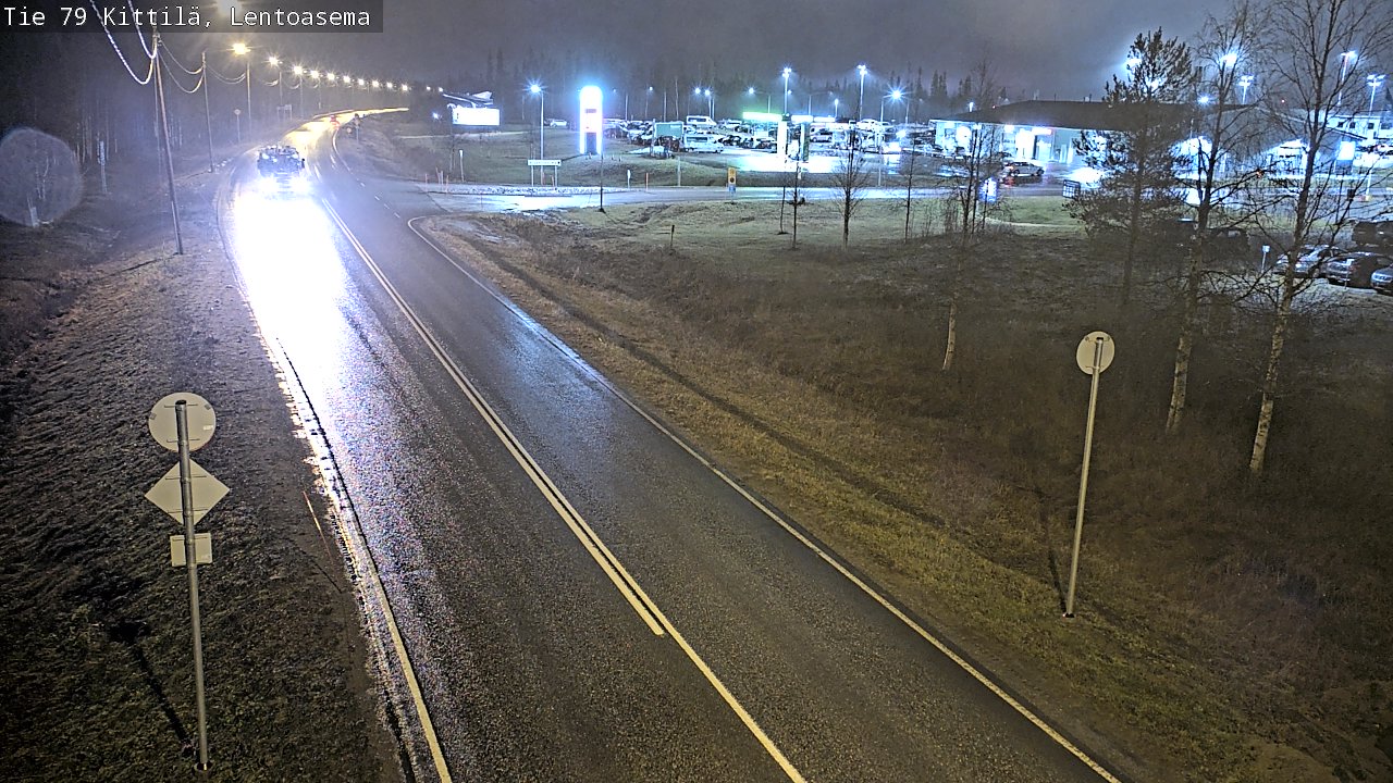 Kelikamerat Kuva Tie 79 Kittilä, Lentoasema, Kittilä, Lappi