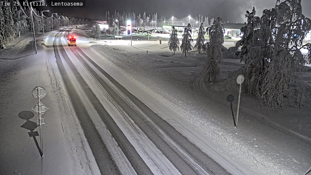 Kelikamerat Kuva Tie 79 Kittilä, Lentoasema, Kittilä, Lappi