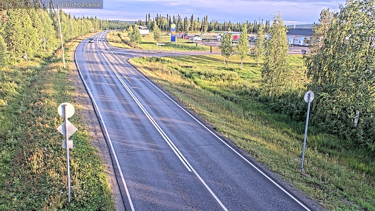 Kelikamerat Kuva Tie 79 Kittilä, Lentoasema, Kittilä, Lappi