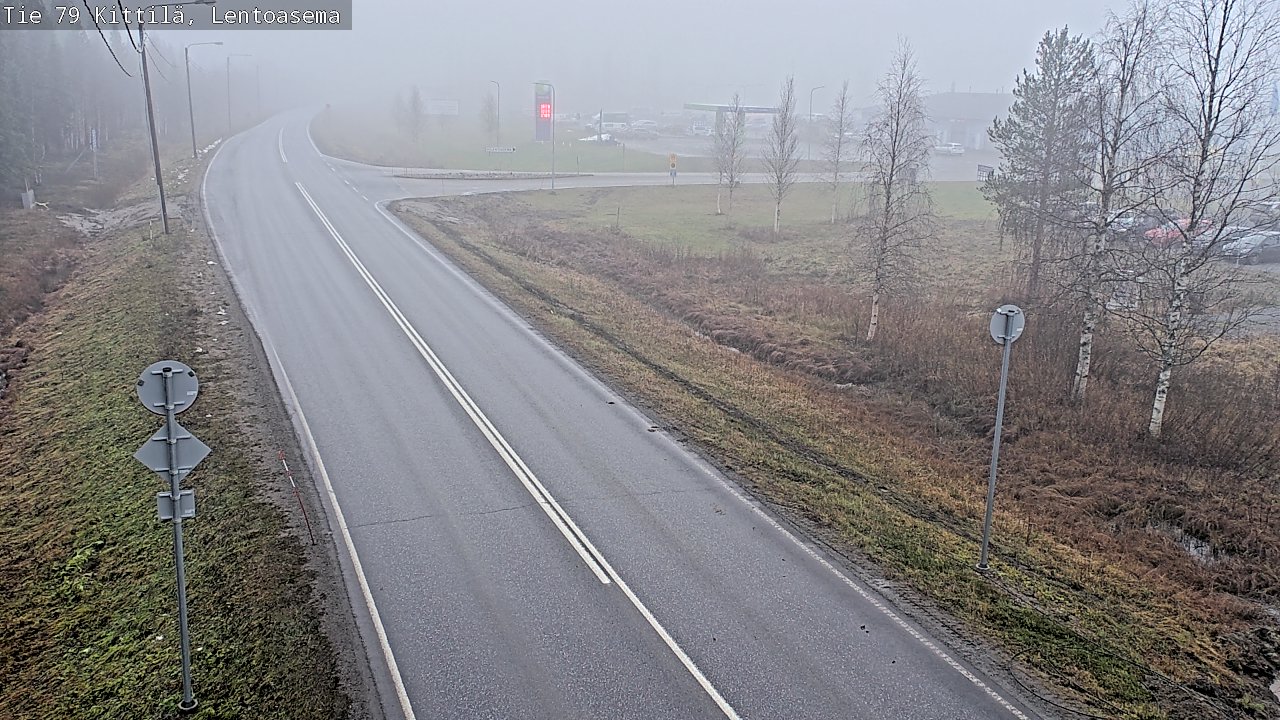 Kelikamerat Kuva Tie 79 Kittilä, Lentoasema, Kittilä, Lappi