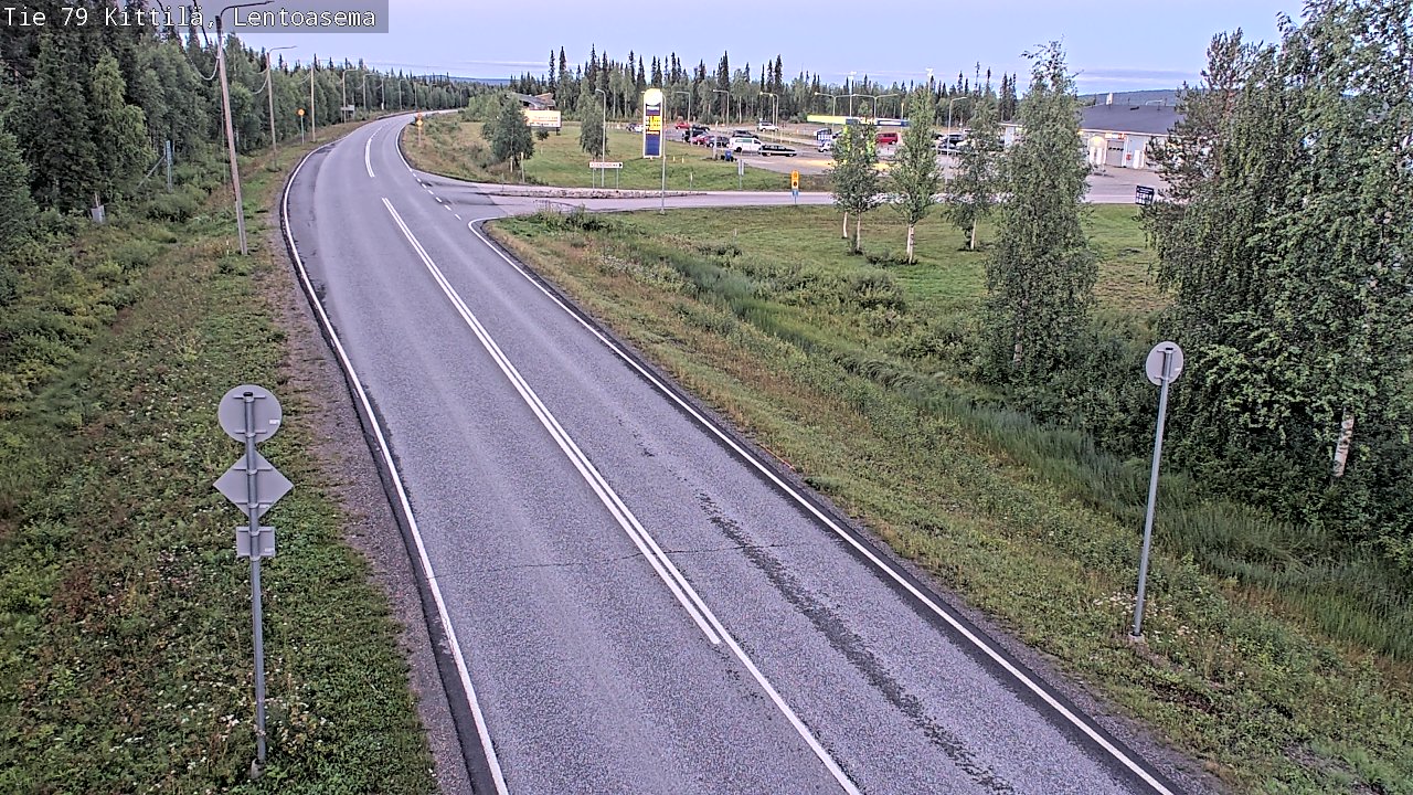 Kelikamerat Kuva Tie 79 Kittilä, Lentoasema, Kittilä, Lappi