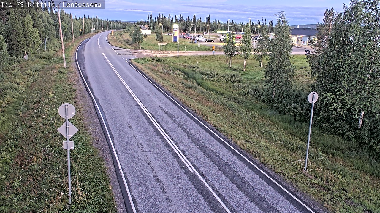 Kelikamerat Kuva Tie 79 Kittilä, Lentoasema, Kittilä, Lappi