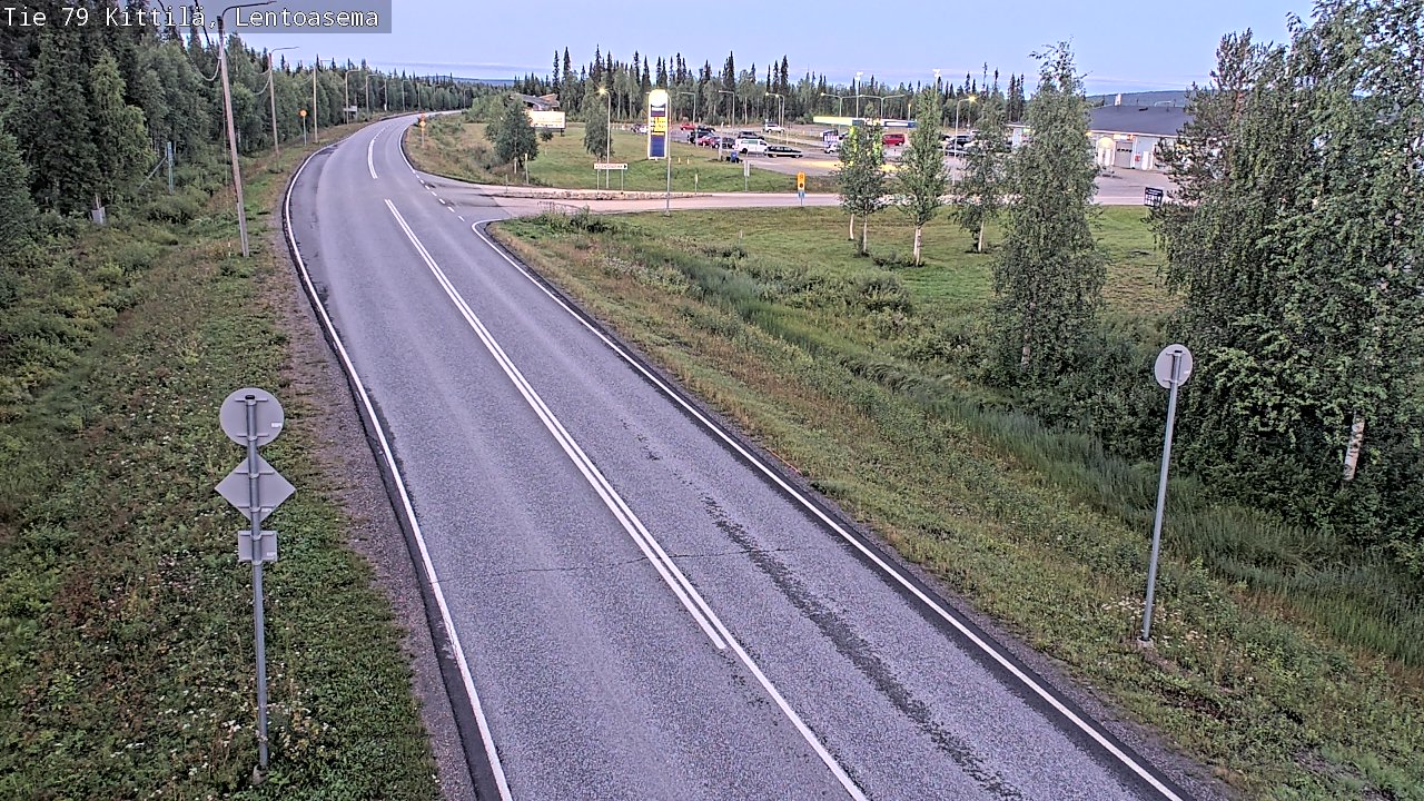 Kelikamerat Kuva Tie 79 Kittilä, Lentoasema, Kittilä, Lappi