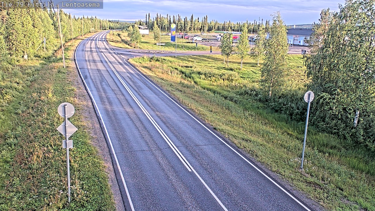 Kelikamerat Kuva Tie 79 Kittilä, Lentoasema, Kittilä, Lappi