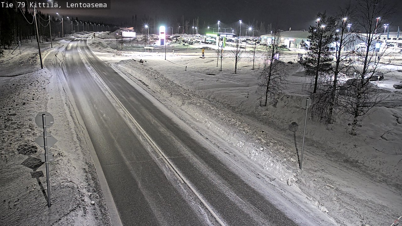 Kelikamerat Kuva Tie 79 Kittilä, Lentoasema, Kittilä, Lappi