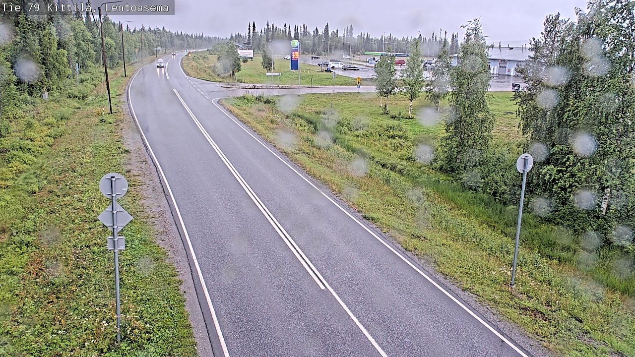 Kelikamerat Kuva Tie 79 Kittilä, Lentoasema, Kittilä, Lappi