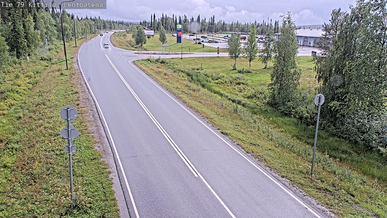 Kelikamerat Kuva Tie 79 Kittilä, Lentoasema, Kittilä, Lappi
