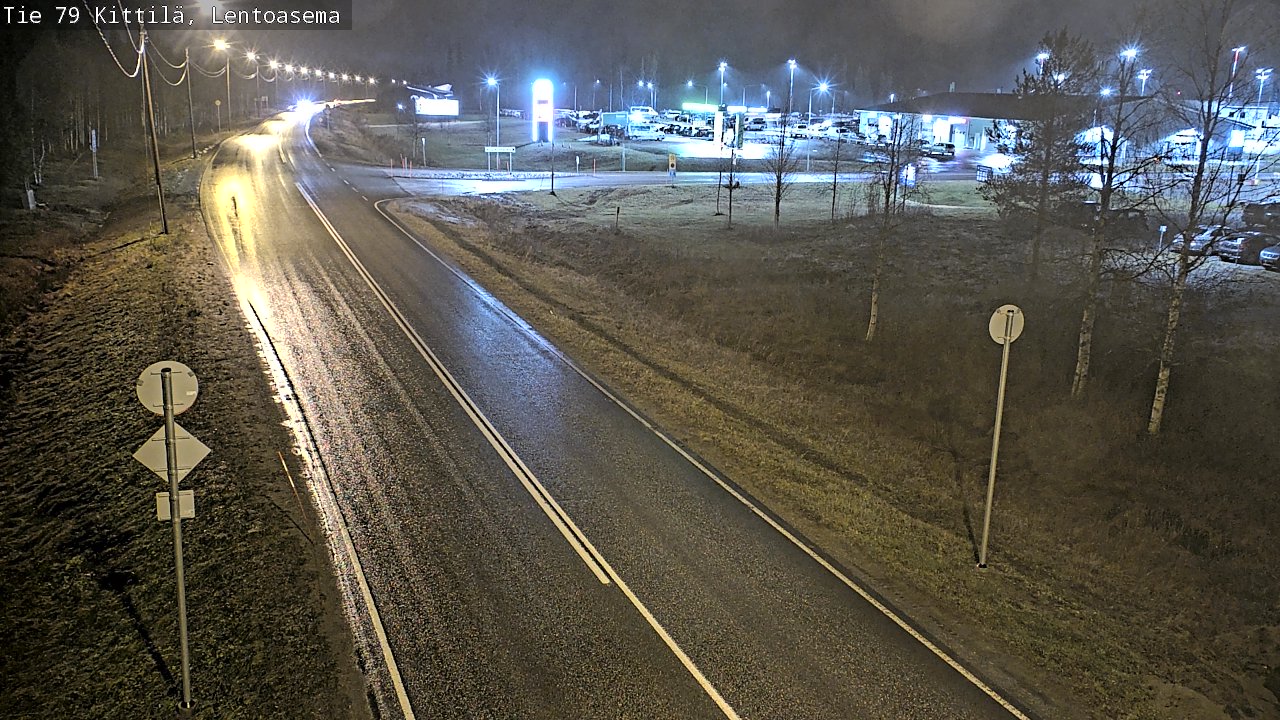 Kelikamerat Kuva Tie 79 Kittilä, Lentoasema, Kittilä, Lappi