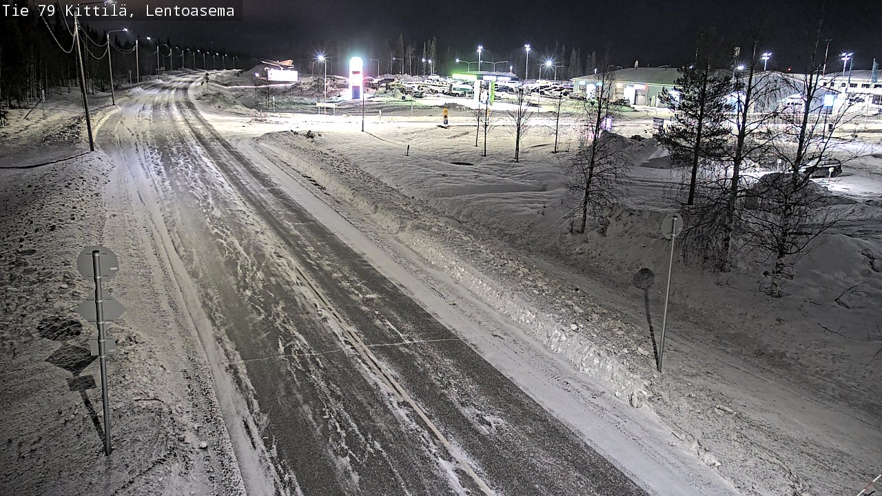 Kelikamerat Kuva Tie 79 Kittilä, Lentoasema, Kittilä, Lappi
